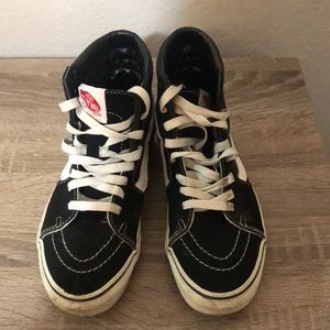 Black High-top Vans